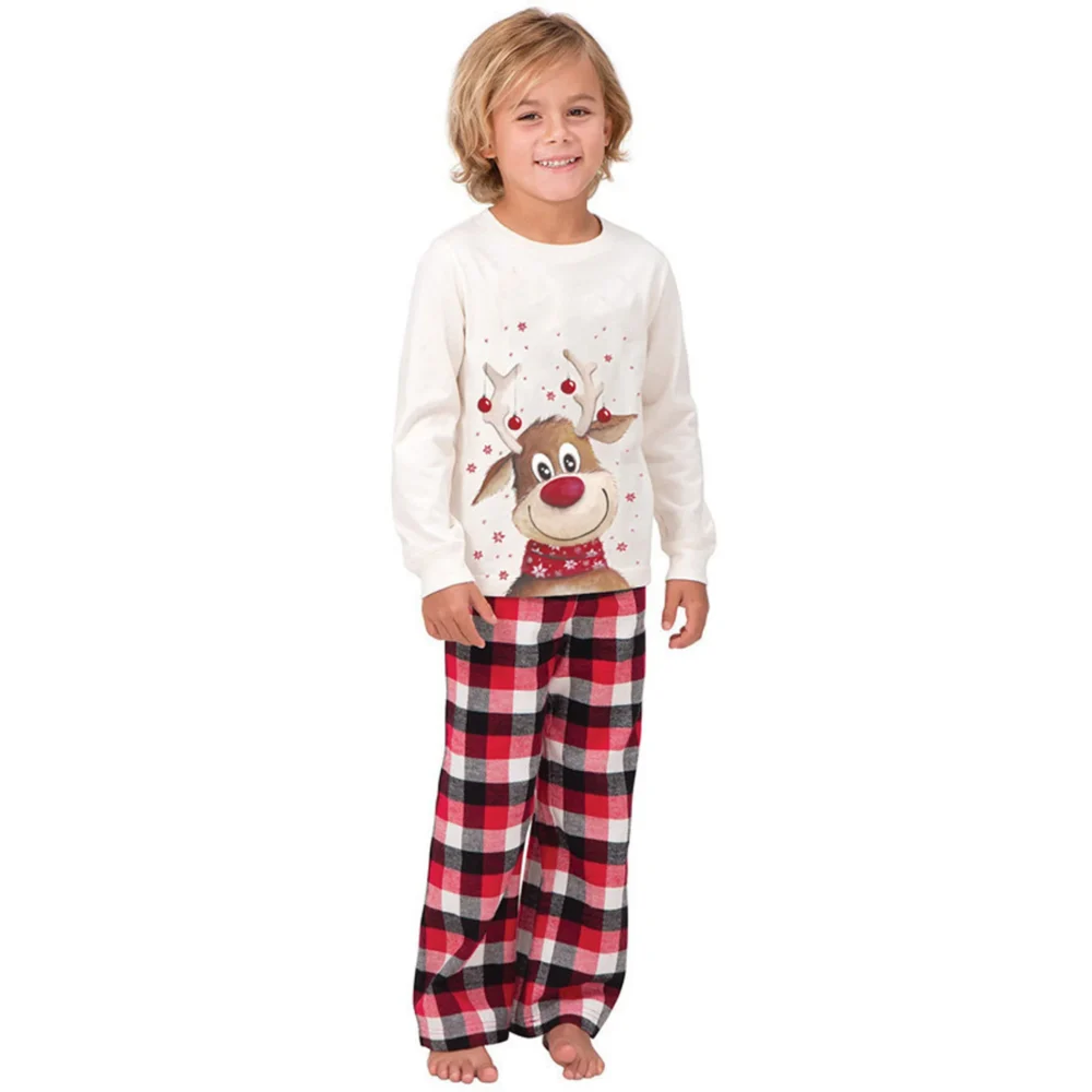 Family Matching Clothes Christmas Pajamas 2026 Mother Kids Baby Pyjamas Set Look Sleepwear Mother And Daughter Father Son Outfit - Image 3